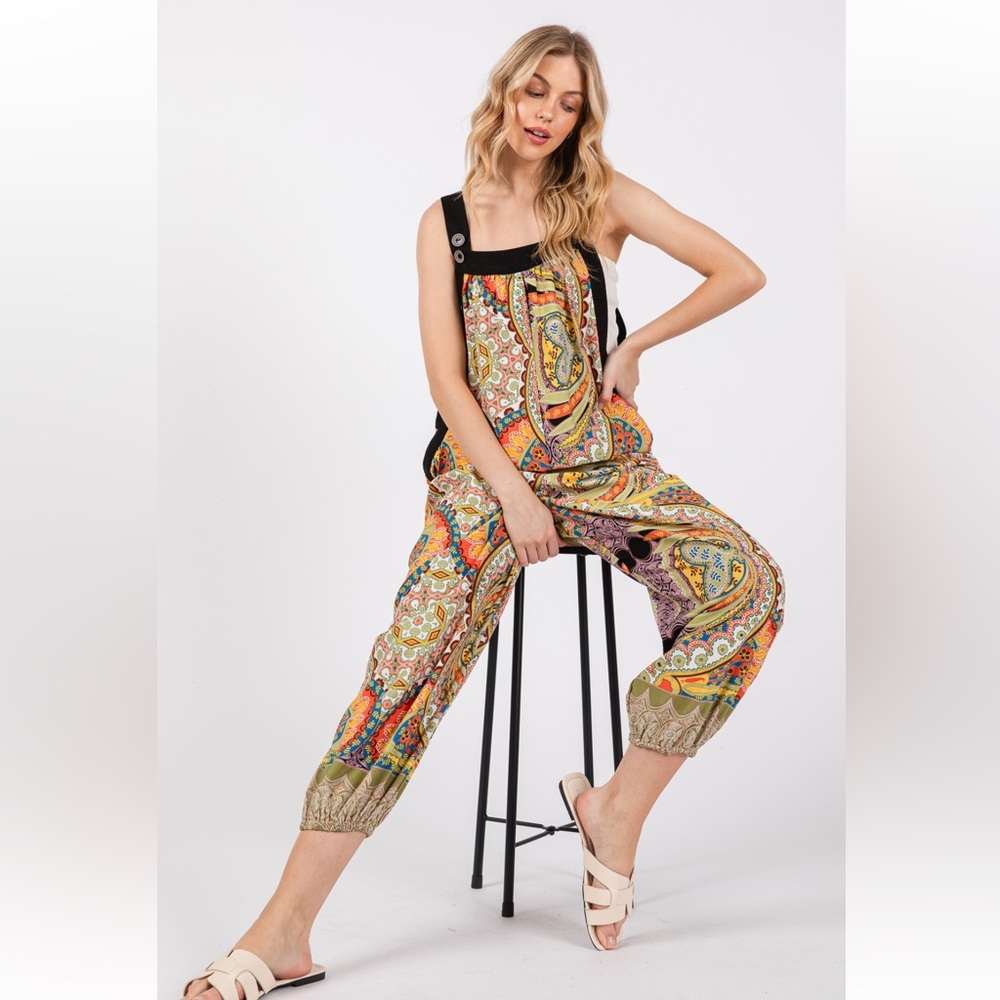 01 Fabulous Bohemian Relax Fit Jumpsuit - Picture 2 of 7